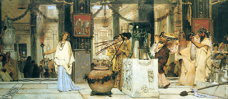 Sir Lawrence Alma-Tadema,OM.RA,RWS The Vintage Festival